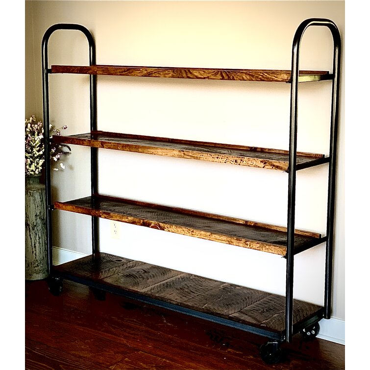 Deane cart store etagere bookcase